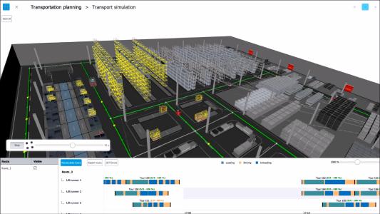 Screenshot - Logistik in 3D