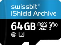 iShield Archive: microSD-Karte mit Verschlüsselungsfunktion für effektiven Zugriffschutz von Video- und Fotodaten, Bildquelle: Swissbit iShield Archive: microSD-Karte mit Verschlüsselungsfunktion für effektiven Zugriffschutz von Video- und Fotodaten, Bildquelle: Swissbit