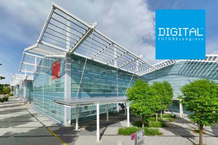 DIGITAL FUTUREcongress in der Messe München jetzt in Halle 3 und 4