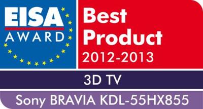 EISA Award 2012 KDL 55HX855