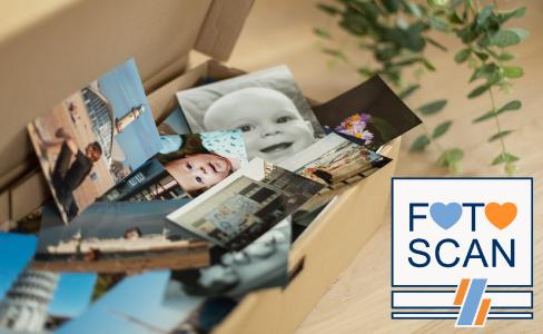 Mit PixelNet alte Fotos scannen und Erinnerungsschätze bewahren.