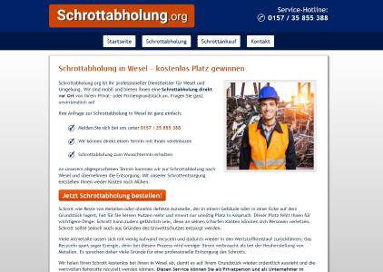 Schrottabholung Wesel