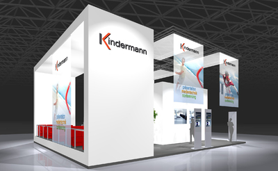 Kindermann Messestand ISE 2010
