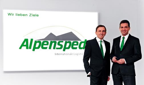 Christian und Massimo Faggin (v. links) Bildquelle: Alpensped GmbH