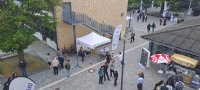 Campus Linden wird zur Radzone: Hochschule Hannover feiert Fahrradfest-Premiere / (c) Isabel Ossadnik