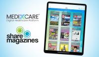 Die MEDIX-CARE Plattform implementiert Sharemagazines