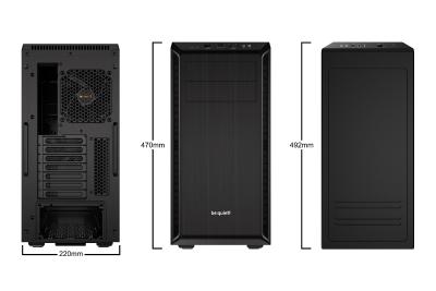 Pure Base 600: be quiet! erweitert sein Gehäuseportfolio um flexiblen ATX-Allrounder