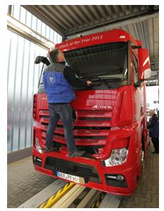 TÜV SÜD ist Sicherheitspartner beim Euro Truck Test