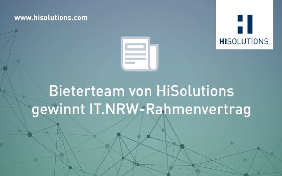 HiSolutions_IT-NRW_Rahmenvertrag_PM.png