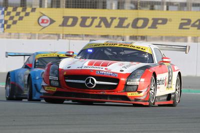 24h Dubai Sieger Mercedes Benz SLS AMG GT3