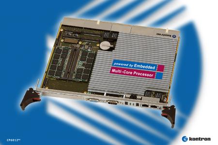 The Kontron CP601264 CompactPCI processor board features innovative Intel® Multi-Core and 64-bit technology