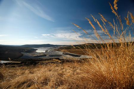 Blick auf die Fort Knox-Mine; Foto: Kinross Gold