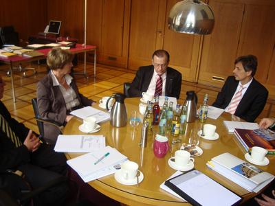 Besprechung möglicher Forschungsprojekte