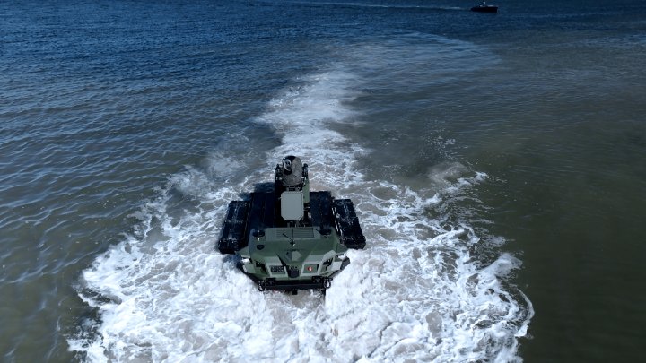 American Rheinmetall liefert autonome unbemannten Bodenfahrzeuge vom Typ Mission Master SP an US Marine Corps