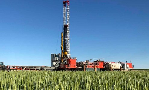 Erdölbohrung in Saskatchewan; Foto: Saturn Oil & Gas