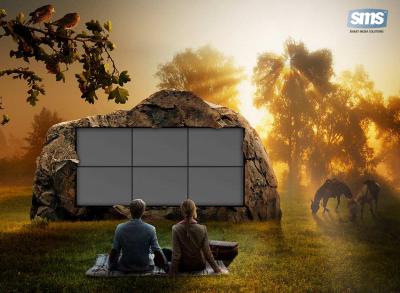 SMS Smart Media Solutions - Multi Display Wall Outdoor Wandhalterung