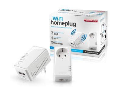 Wlan Aus Der Steckdose Sitecom Stellt Neue Wlan Homeplugs Mit 500