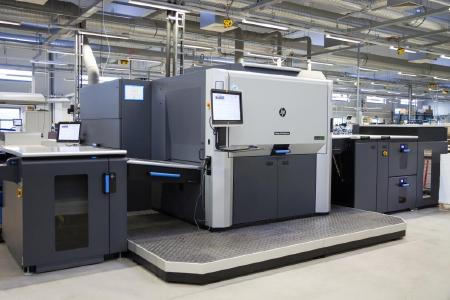 Neueste HP-Druckmaschine im Hause ORWO Net