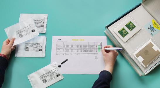 Neuer Kitting-Service: Leiterplatte plus Bauteile plus Schablone - direkt zusammen bestellen