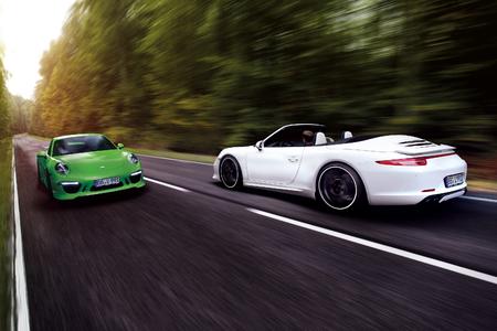 Weltpremiere TECHART für Porsche 911 Carrera 4S