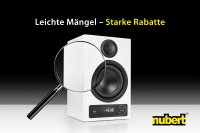 Der HiFi-Hersteller Nubert bietet ab 17. Juli die Ware der 2. Wahl zu besonders günstigen Konditionen an.