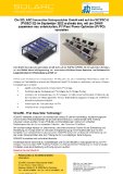 [PDF] Pressemitteilung: Die SOLARC Innovative Solarprodukte GmbH wird auf der WCPEC-8 (PVSEC-32) im September 2022 erstmals den, mit der ZHAW zusammen neu entwickelten, PV Plant Power Optimizer (PVPO) vorstellen