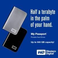 Ein halbes Terabyte im Pocketformat: Neue My Passport Modelle von Western Digital