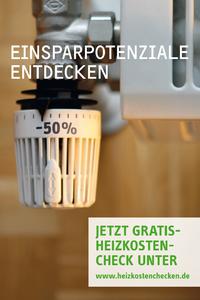 Gratis Heizkostenchecks für Jedermann: Dabei wird genauestens analysiert, wo Einsparpotenzial herrscht. Den Gratis-Check können Interessierte unter www.heizkostenchecken.de oder der kostenlosen Telefonnummer +49 (5531)702906-150 anfordern