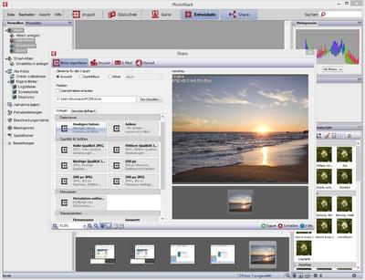 Bringt Ordnung und Glanz in die Fotosammlung: PhotoStack (Serif/Avanquest)