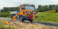 Multicar M41: große Flexibilität im saisonalen Einsatz – zum Beispiel in der Grünflächenpflege, im Winterdienst oder bei Räum- und Kehrarbeiten