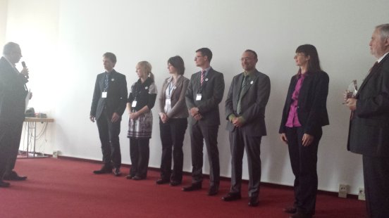 Bild 1 - Ansprache PSA 2013 Verleihung, Schnägelberger (Jury), Dr. Hutter, Jäger, Hiller, S.jpg