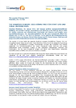 PM_The smarter E Europe 2022_Start-ups und junge Unternehmen.pdf