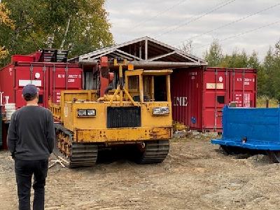Auf einem Projekt von Black Tusk; Foto: Black Tusk Resources