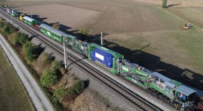 Ganzzüge von Kübler mit mehreren LÜ-Sendungen bis 348 t fahren bereits regelmäßig im Zubringerdienst zum Mannheim Hafen