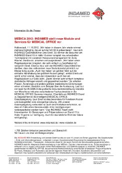 12-10INDAMEDpräsentiertHighlightsaufderMEDICAEF.pdf