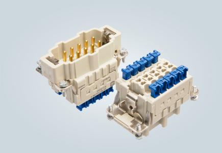 Optimised for fast assembly in the field as well as for thousands of mating cycles – the Han® ES Press HMC connector