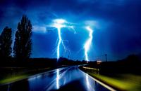 Fotos Gewitter und Fußball / © Sascha Fromm, Riechheim