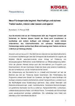 Koegel_Pressemitteilung_F枚rderprogramm.pdf
