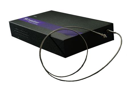 Multi color laser Nordic Combiner with fiber output.