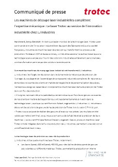 Communiqué de presse_Les machines de découpe laser industrielles complètent l’expertise mécaniqu.pdf