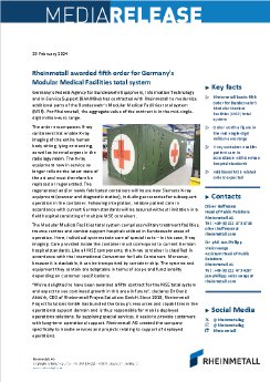 2024-02-29 Rheinmetall to deliver Modular Medical Facilities.pdf
