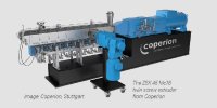 The ZSK 45 Mc18 twin screw extruder from Coperion