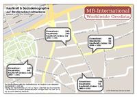 Kaufkraft & Soziodemographie auf Straßenabschnittsebene (passend zu NAVTEQ / NOKIA Maps)