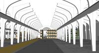 Für Stadtwerke: Integration eines Ersatzteillagers für Schienenfahrzeuge in denkmalgeschütztes Gebäude