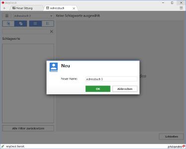 AnyDesk Multi-Adressbuch