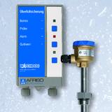 Die WATCHDOG Überfüllsicherung UFS 01 von AFRISO verhindert das Überfüllen von Behältern mit (nicht-)brennbaren Flüssigkeiten. Allgemeine bauaufsichtliche Zulassung. (DIBt: Z-65.11-18)