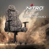 JETZT bei Caseking - Der Nitro Concepts S300 Gaming-Stuhl mit digitaler Urban Camouflage