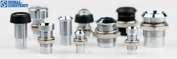 LED-Fassungen aus Metall von Signal-Construct.