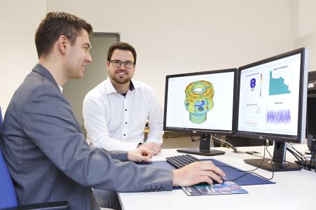 »Gießerei 4.0« erfordert den Austausch aller am Gussprodukt Beteiligen. Der virtuelle Kongress mit Ausstellung »InCeight Casting C8« bietet interdisziplinäre Vernetzung und Interaktion für die Teilnehmenden aus Industrie und Forschung, Foto: Fraunhofer LBF, Ursula Raapke