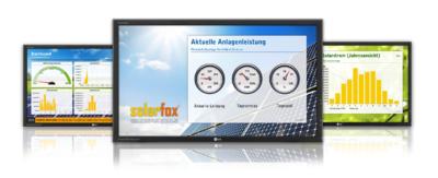 Solar Anzeigetafel